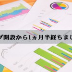 ブログ開設から1ヶ月半経ちました。9月のアクセス解析と10月の目標